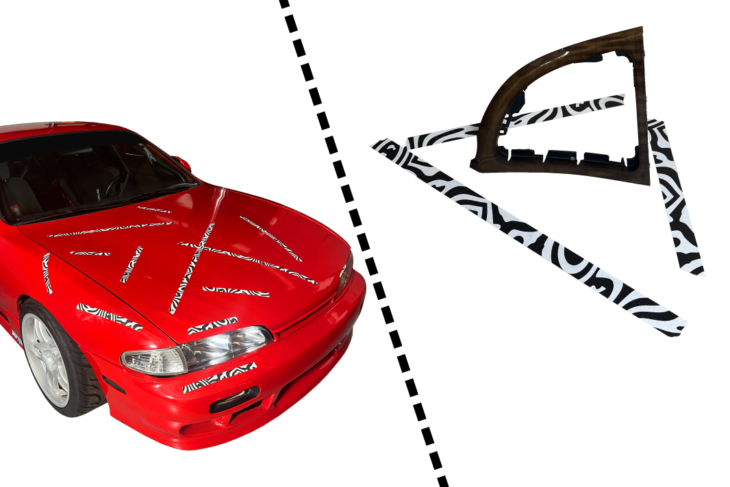 OptiStripe on big and small parts